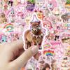 50Pcs Happy Birthday Graffiti Stickers Cute Cartoon Decal Diy Luggage Phone Guitar Scraphbook Waterproof Sticker Classic Kid Toy
