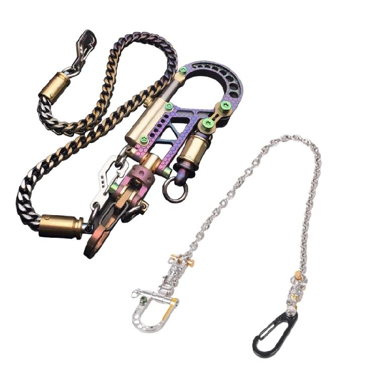 Plastic Pendant Keychain Art Engineering Design Unique Car Jewelry Decors Keychain Bolt Carabiner