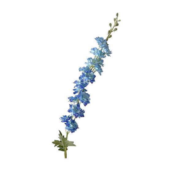 Larkspur Artificial Flowers Realistic Delphinium with Bendable Stems Rustic Floor Vase Decor for Home Wedding Decor Reusable Floral Arrangements