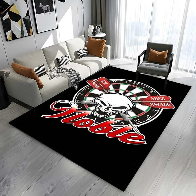 Disney Sport Carpet Dart Target Pattern Rug for Living Room Bathroom Mat Creative Doormat Carpet for Bedroom Home Decor
