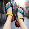Men Sandals Summer Beach Holiday Sandals Men Shoes Outdoor Sneakers Male Retro Comfortable Casual Sandals