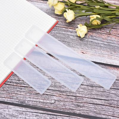 3Pcs Rectangle Bookmark  Uv Silicone Mould Epoxy Resin Mold  Diy Crafts Making
