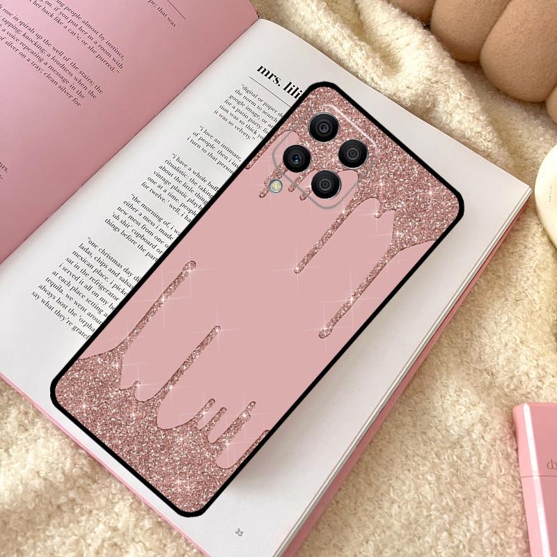 Love Rose Gold Style Case For Samsung Galaxy M31 M13 M11 M12 M14 M15 M06 M16 M36 M56 M53 M32 M52 M35 M55 M34 M54