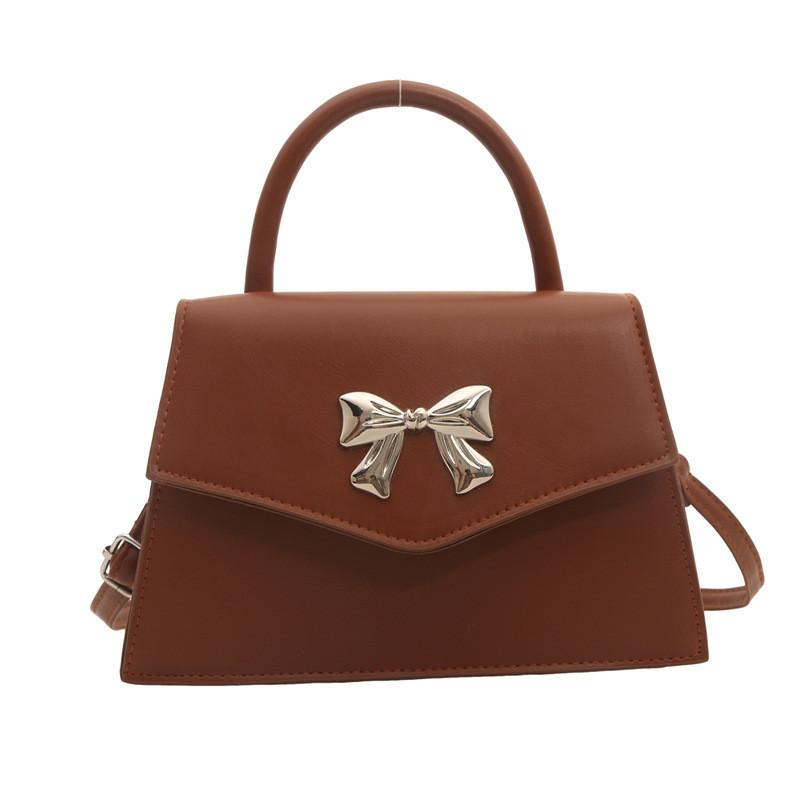 Elegant Fashion Lightweight Handbag For Women Summer 2024 With Bow Accent