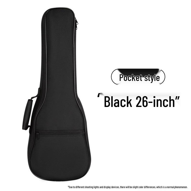Rockman Ukulele Case: Padded Double-Shoulder Bag for 23" & 26" Ukuleles