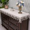 Table Cloth Rectangle Tablecloths Europe Coffee Embroidered Lace Tv Cabinet Shopbox Table Cover Tablecloth Long Strip Dust Cover