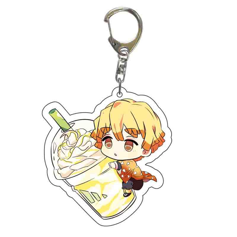 Demon Slayer Anime Ice Cream Pendant Keychain 55mm