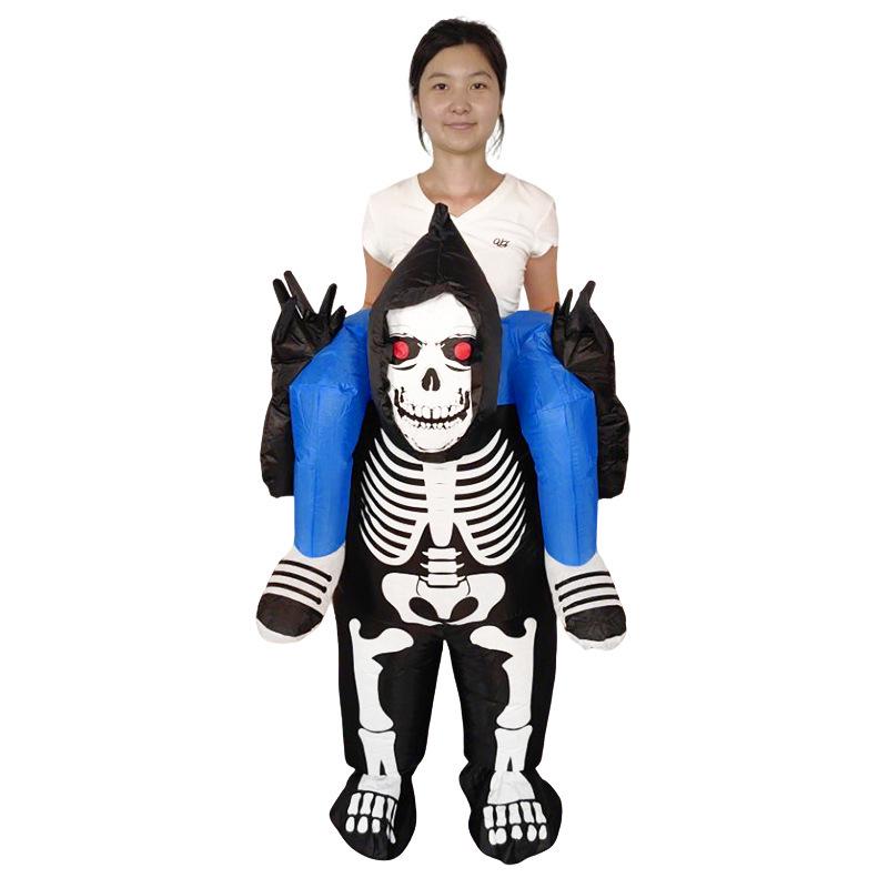 Costume gonfiabile da alieno per Halloween e scherzi Cosplay