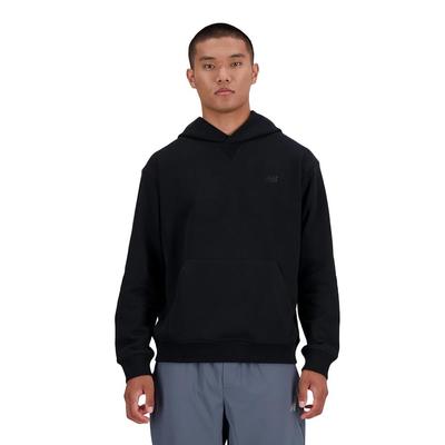 New Balance NB Athletics Sweatshirt Hoodie Größe L Herren (MT41534) Schwarz,