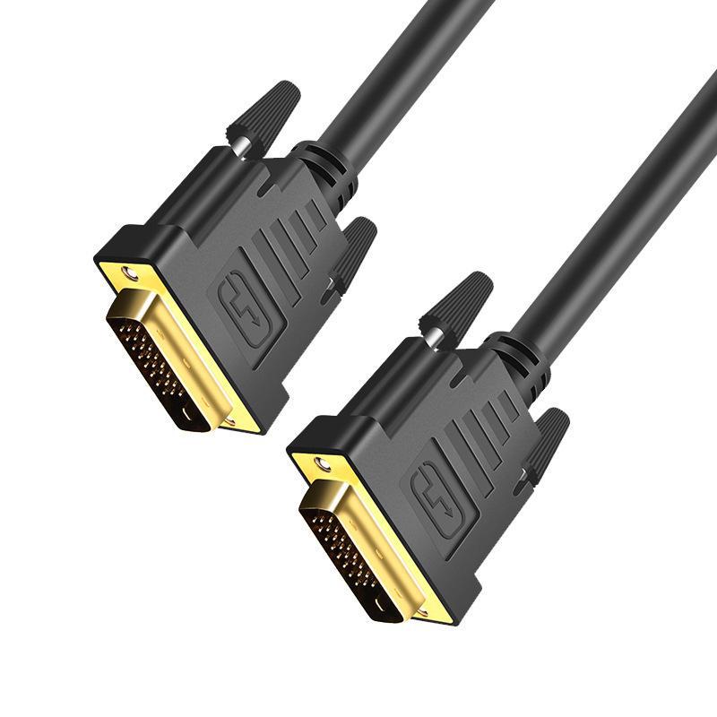 24+1 DVI Male-to-Male HD Video Cable for Computer, TV, Monitor, Projector