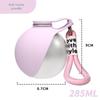 Portable Dogs Drinking Bottle With Silicone Bowl, 285Ml Leak-Proof Dog Drinking Bottle For Cats And Dogs,Outdoor Walks And Hikes