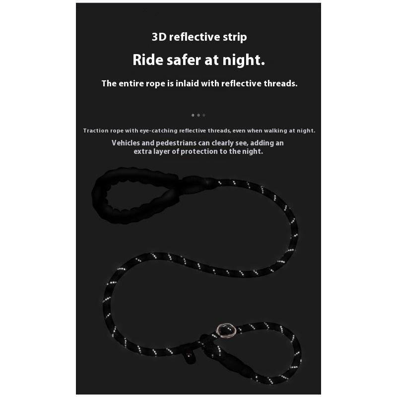 Dog Walking Artifact Anti-explosion and Reflective P Rope Dog Leash Dog Leash Dog Training Anti-escape Walking Dog Leash Pet Leash