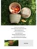 Bamboo Woven Large Winnowing and Rice Washing Basket - Multi-Purpose Storage and Farmer's Celebration Basket
