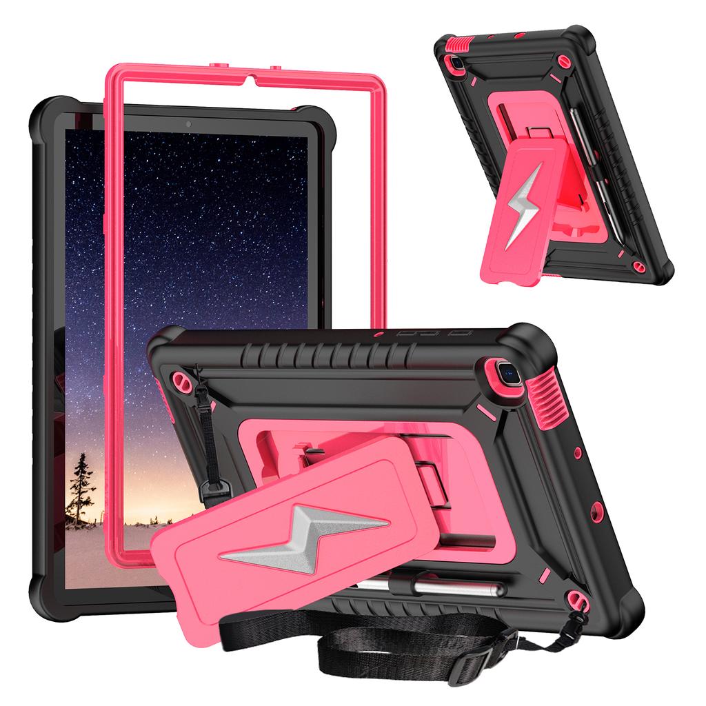 Etui na tablet dla Samsung Galaxy Tab S6 Lite (2024) P620 P625/(2022) P613 P619/(2020) P610 Pokrowiec PC+Silikon ze Smyczą