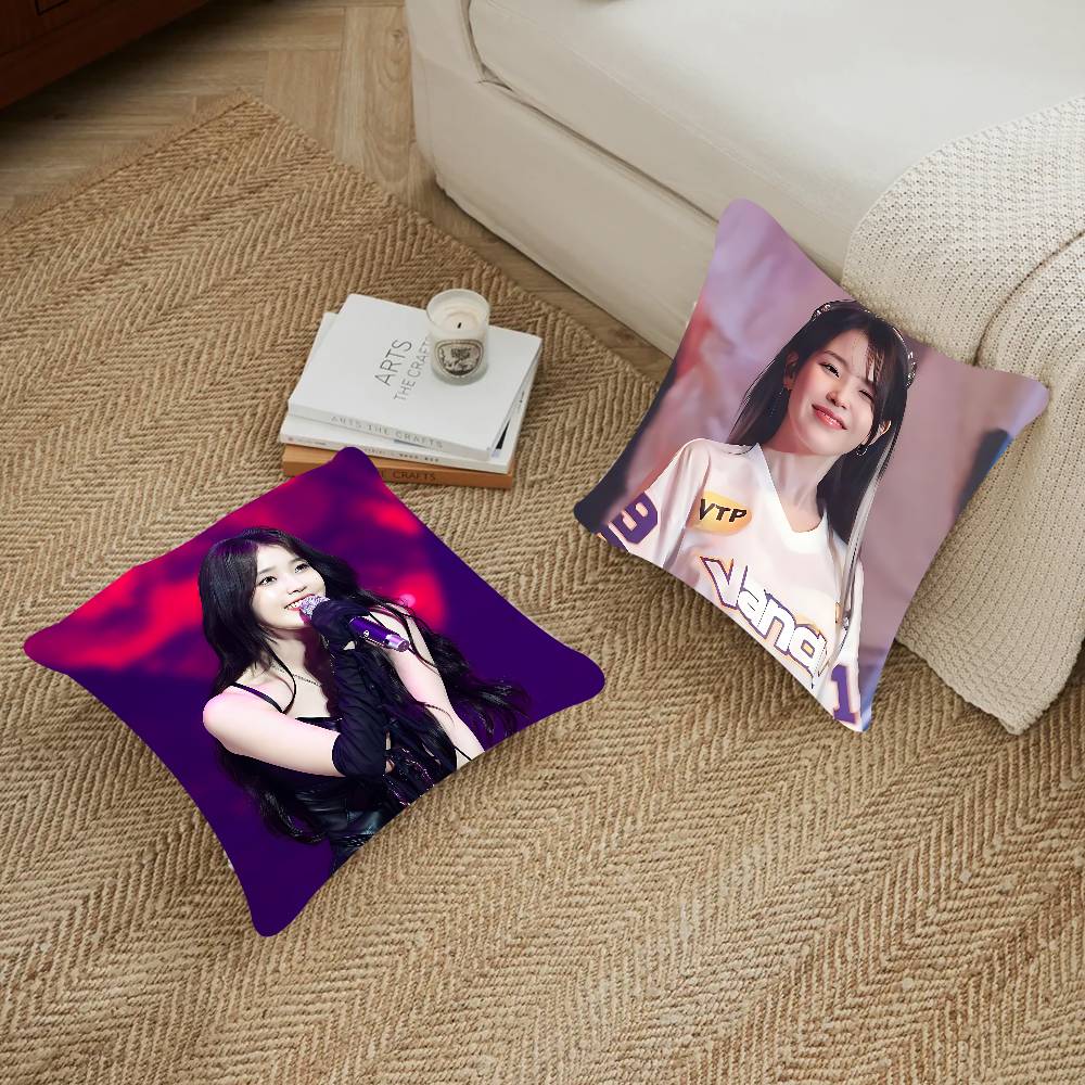 Singer L-Lee-Ji-Eun Cushion Cover Decorative Pillow Sofa Home Decor Case Pillow Cases