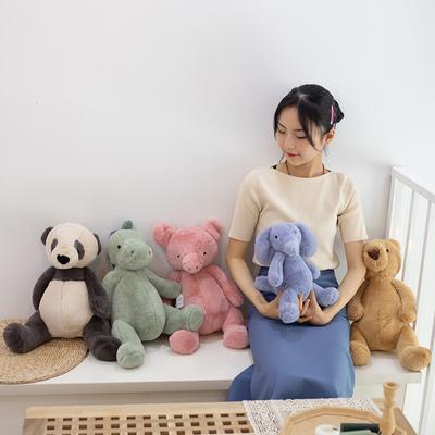 Lovely Cartoon Animals Eelphant Dinosaur Pig Teddy Bear Stuffed Plush Toys Baby Kids Soft Appease Doll Children Gift