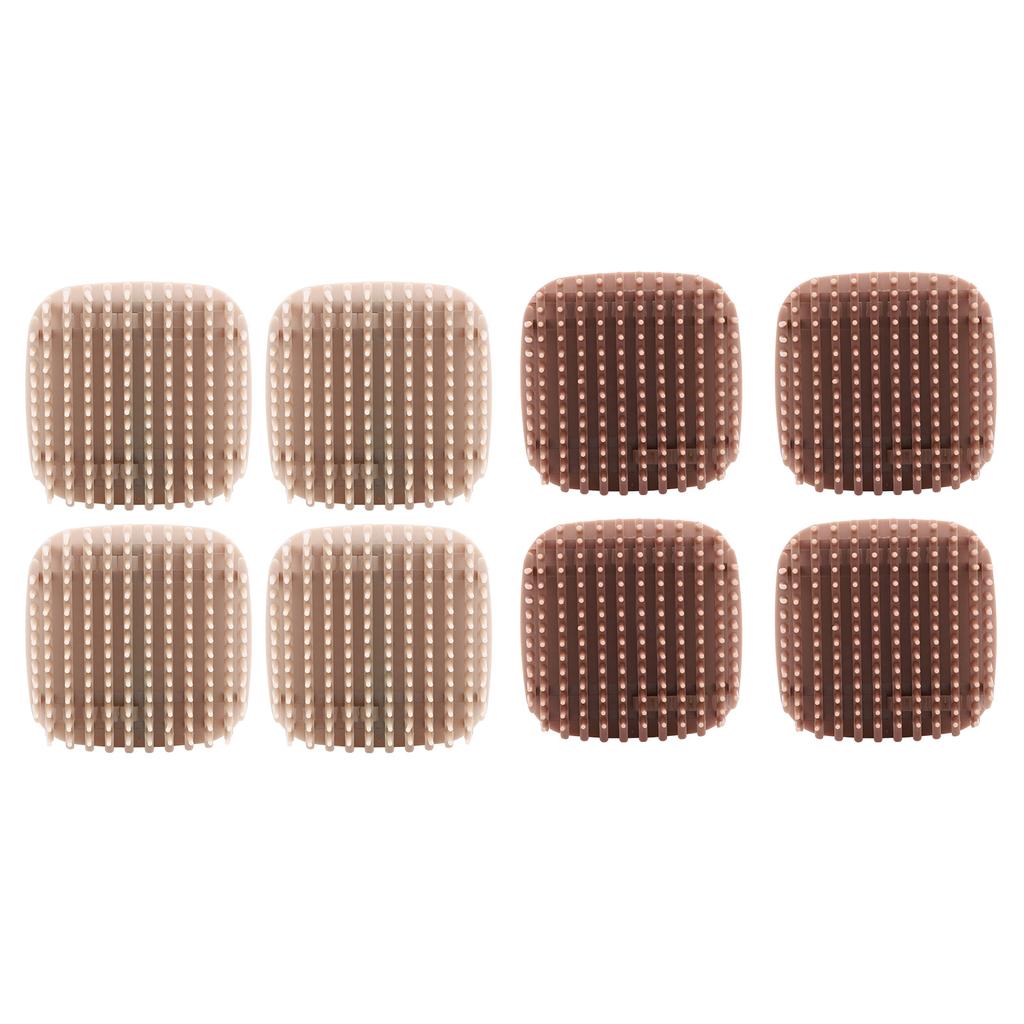 4PCS Hair Scalp Massager Promotes Circulation Dandruff Removal Deep Cleansing Ergonomic Design Shamp