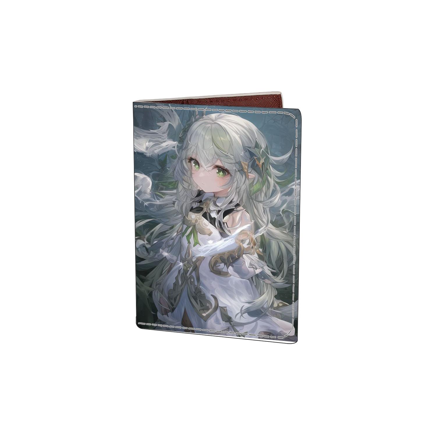 

Аниме Юаньшэнь Окружающие Второе Измерение Дорожная Сумка-Паспорт Зажим для Документов Сумка для Паспорта Цифровой