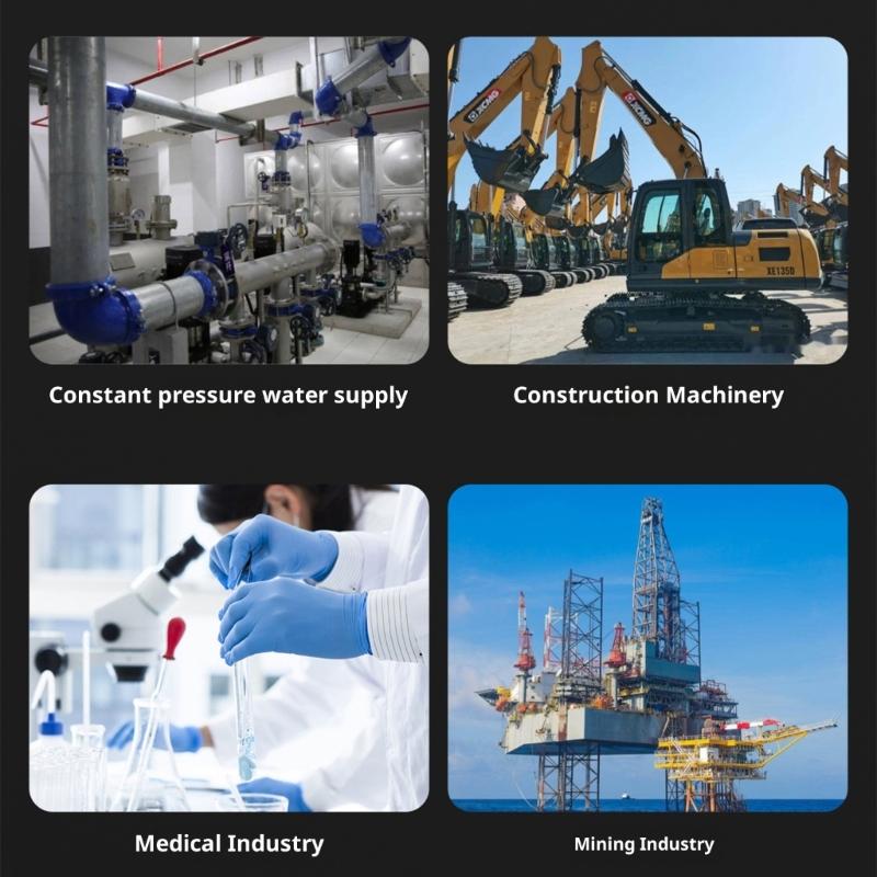 High Precisions Ceramic Pressure Transducer Sensors Transmitter For Water Air Oil Pressure Measurement NPT 1/8 Interfaces