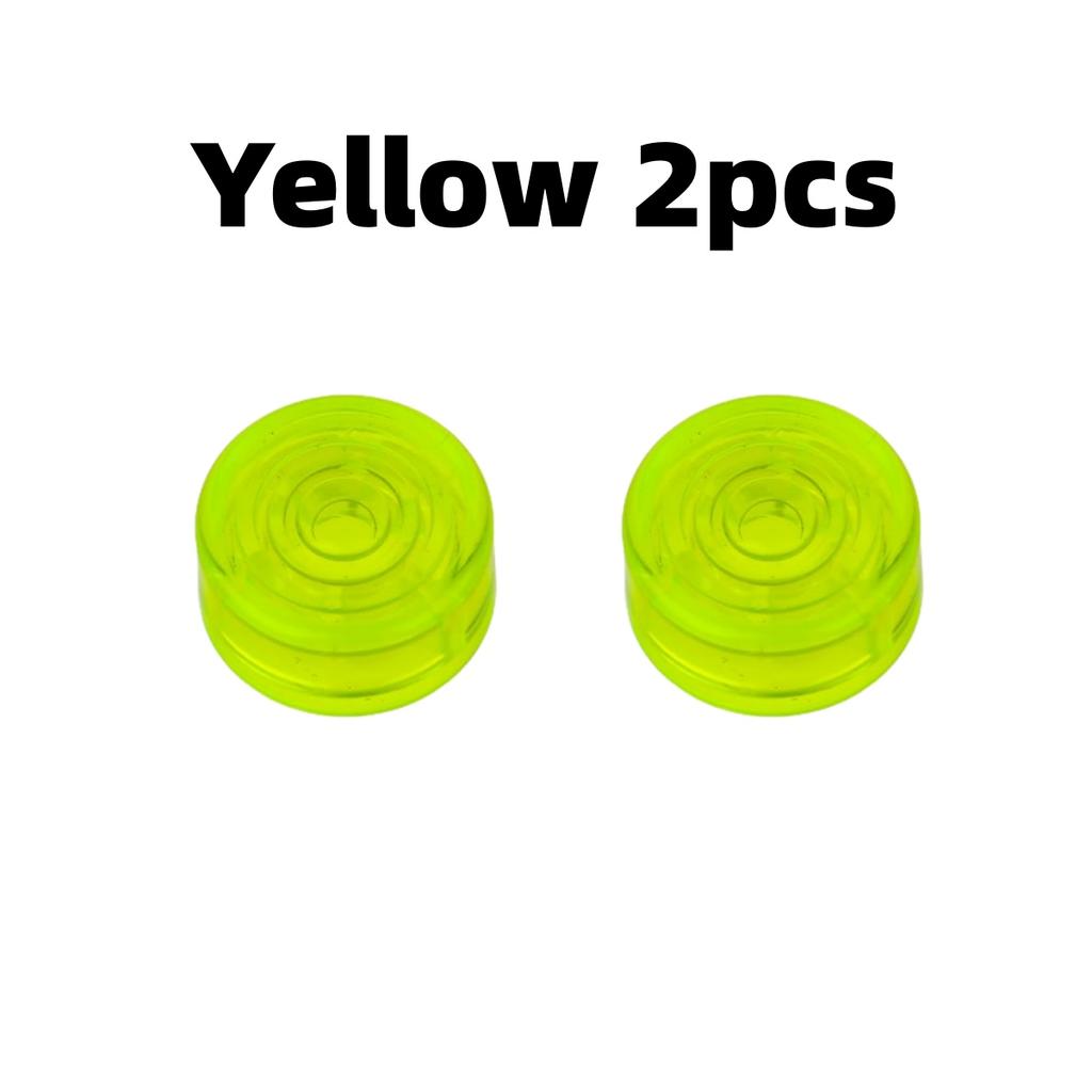 Miwayer 2pcs Guitar Effects Pedal Footswitch Toppers,Plastic Foot Nail Cap for Guitar Effects Pedal Buttons Common Pedal Switche