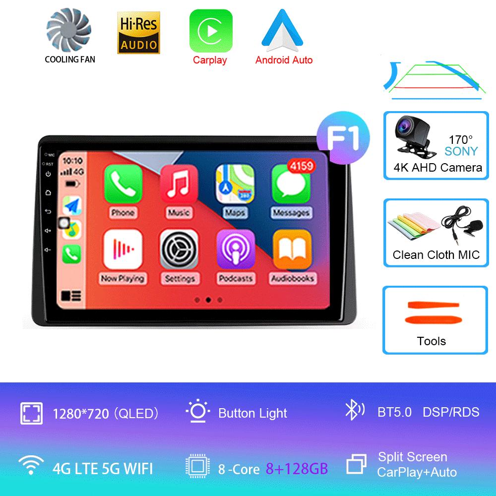 Android 14 Car Radio For Renault Duster HM 2 II 2020 - 2025 Arkana 1 I 2019 - 2025 Multimedia Video Player Navigation Stereo GPS