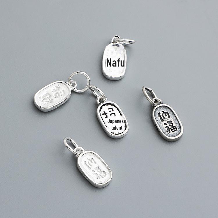 Pendentif Thaïlandais en Argent Sterling S925 pour Bijoux Collier et Bracelet DIY