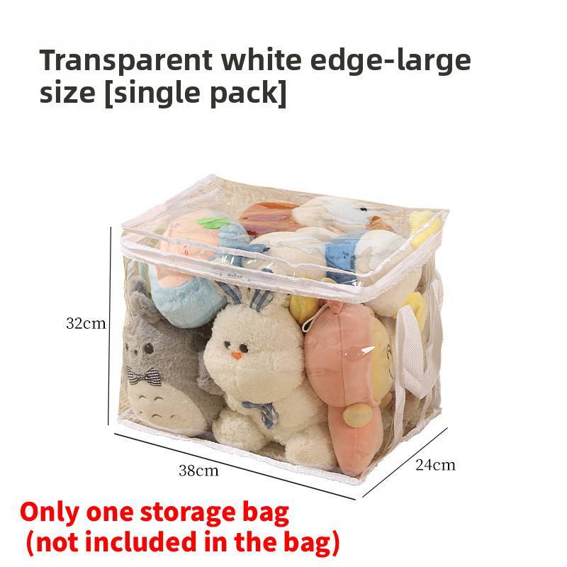 Modern Cubic Pvc Toy Storage Bag With Foldable Waterproof Design For Bedroom And Living Room Organization