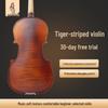 Handcrafted Solid Wood Beginner Violin for Children with Ebony Fittings