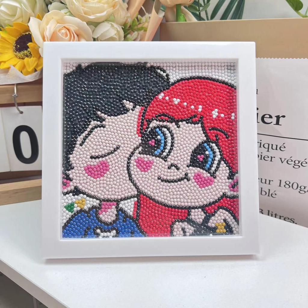 Children'S Diamond Painting Handmade Diy Masonry Painting Cartoon Diamond Sticker Bedroom Living Room Decorative Painting Photo Frame