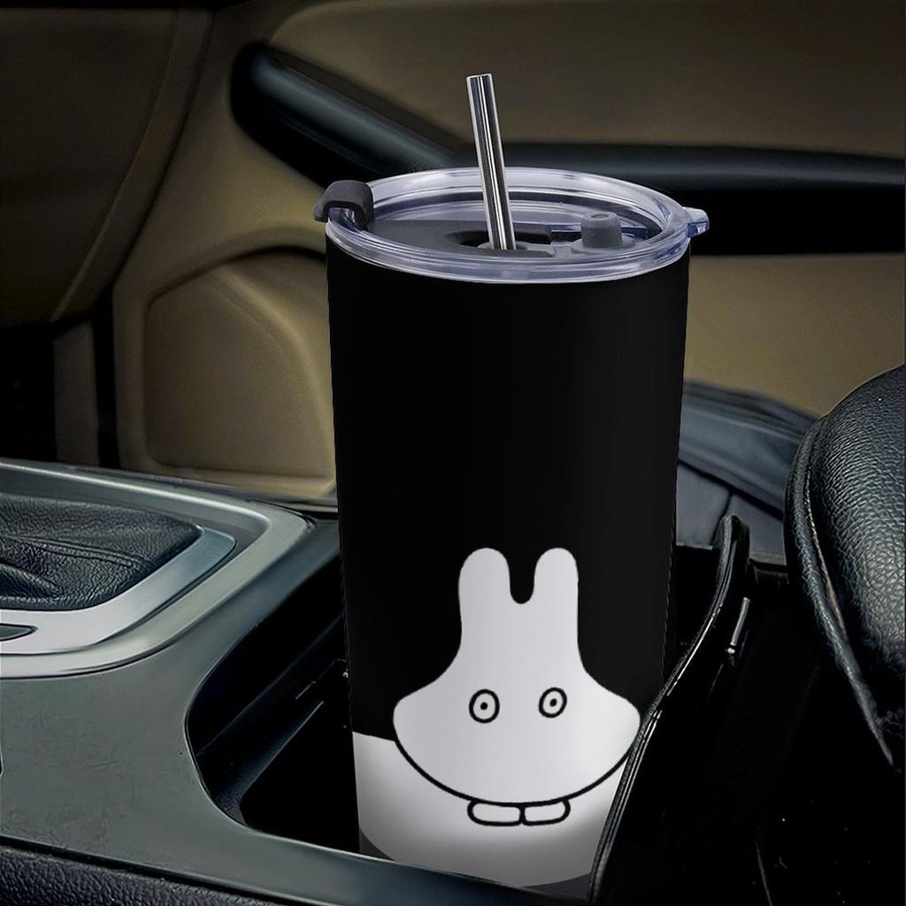 Miffy Coffee Convenience Store Water Direct Stainless with Cute 600ml Tumbler, Mug, Cup, Cup, Insulated, Insulated, Bottle, Drinking, Steel, Lid,