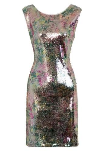 Girls On Film Damen/Damen Aion Metallic-Paillettenkleid