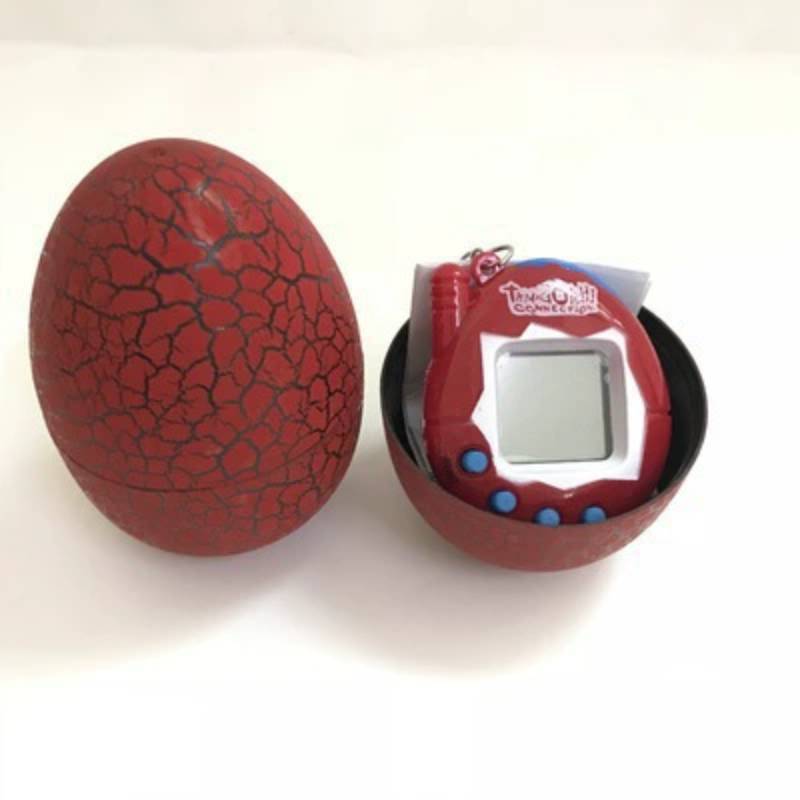Cracked Egg Pack Electronic Pet Toy Retro Game Console Nostalgic Gift Keychain