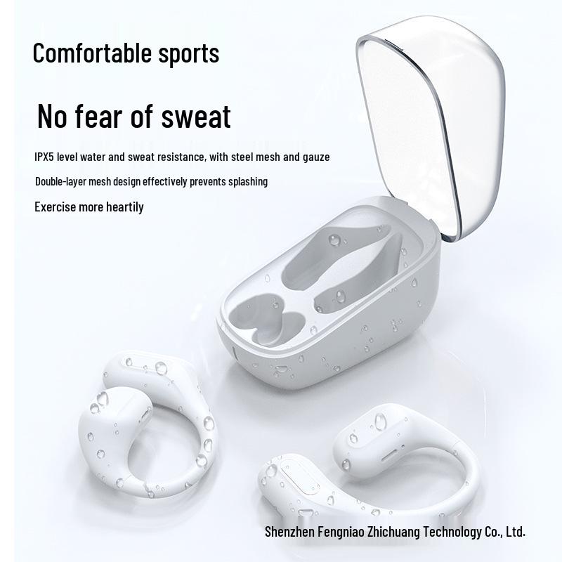 Wireless Sports Ear-Hook Bluetooth Headset with Ultra-Long Battery