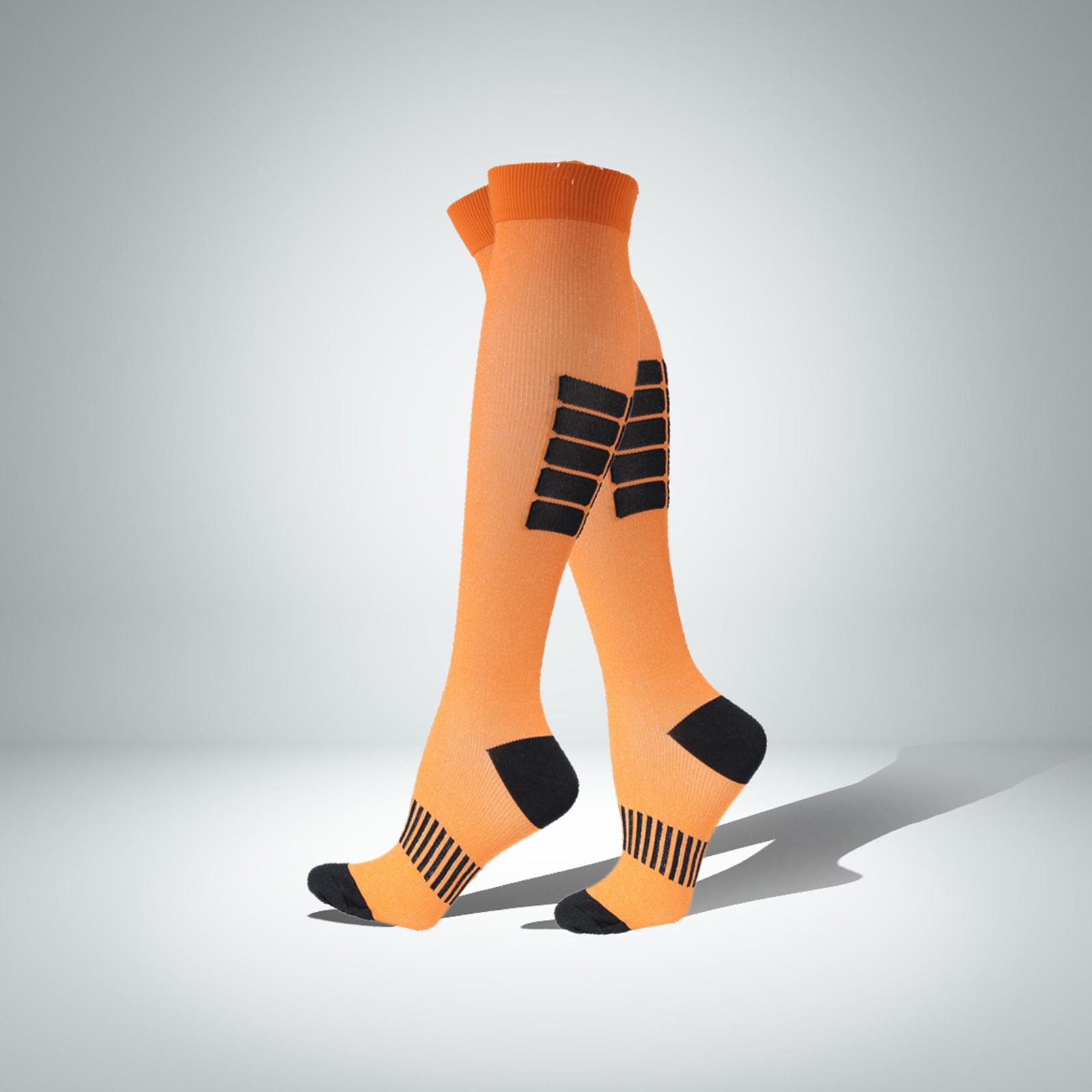 

Люди Спорт на открытом воздухе Эластичные чулки для ног и компрессионные чулки M оранжевый