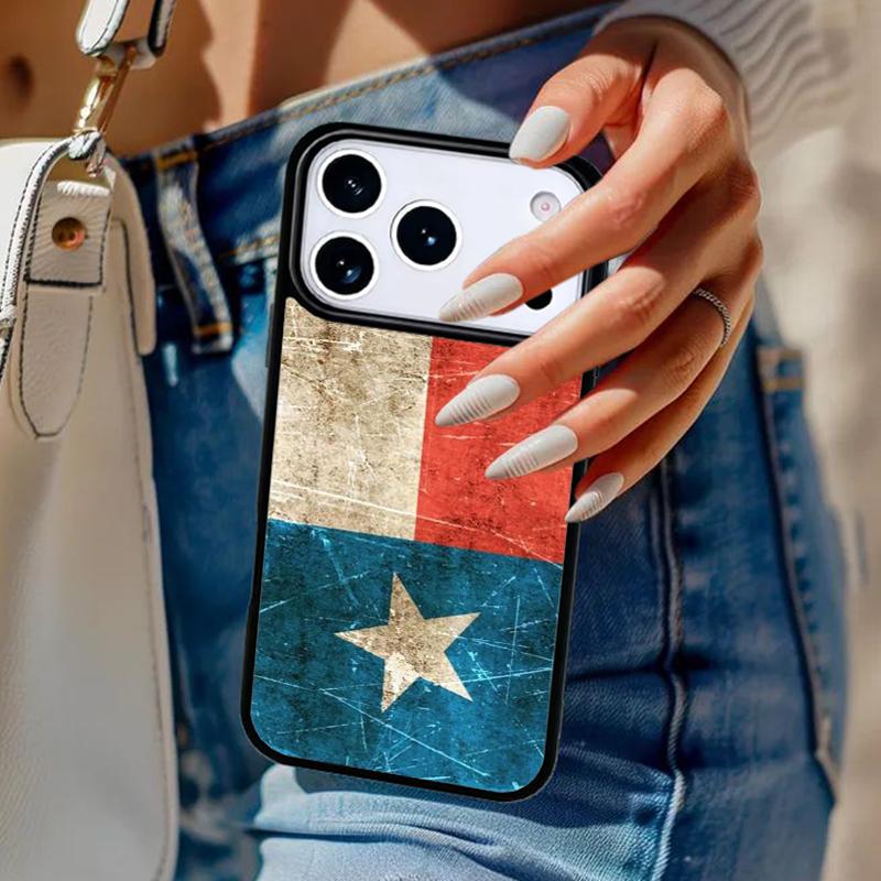 

Texas Flag Phone Case For iPhone 17 Air 14 15 13 12 Max Cover For Apple 16e 11 Pro Max Plus Coque iPhone 16