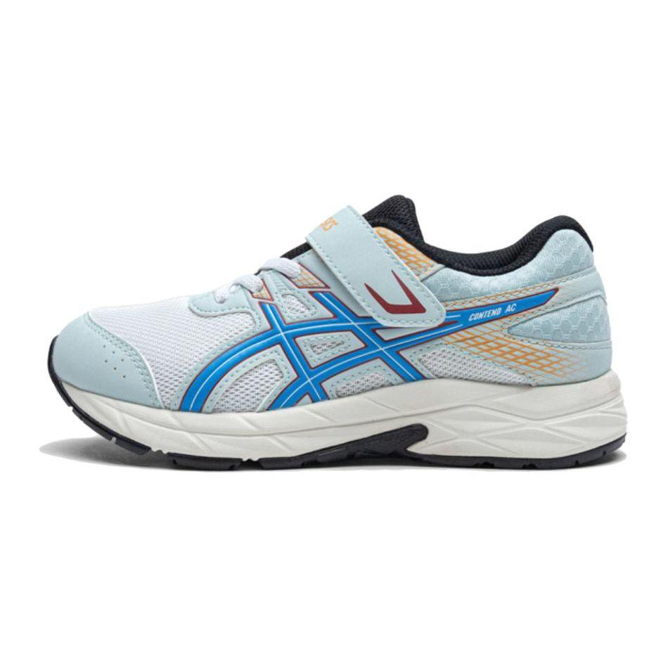 

Asics Contend Удобные Легкие Устойчивые Повседневные Уличные Спортивные Кроссовки для Бега Детские Кроссовки Синие 1014A320-401 27