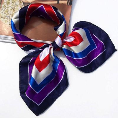 Accessories Printed Scarves Printed Scarf Silk Scarf Clothing Accessories Small Scarves Scarves Stewardess Satin Silk Scarf