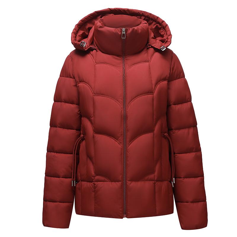 Middle Aged and Elderly Women's Clothing, Cold Proof Cotton Jacket, Thick and Warm Short Cotton Jacket, Winter Cotton Jacket