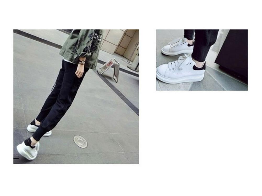 Women's Black Harem Sweatpants: 2025 Korean Style, Closed-Leg, Casual and Sporty