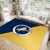 Millwall Football Design Crystal Velvet Carpet Cozy Non?Slip Printed Rug For Bedroom Living Room Entrance