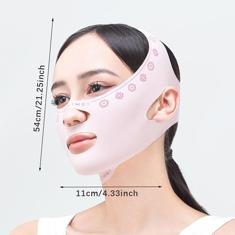 Face-lift se silikonovým tvarovačem obličeje V, zeštíhlujícím obvazem na obličej, relaxačním tvarovacím obvazem, ztenčujícím obvazem na obličej, masážním pásem