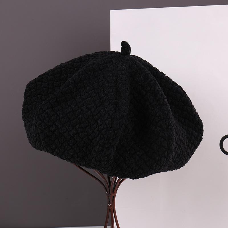 Spring face small beret children big head circumference versatile painter hat leisure student newsboy hat