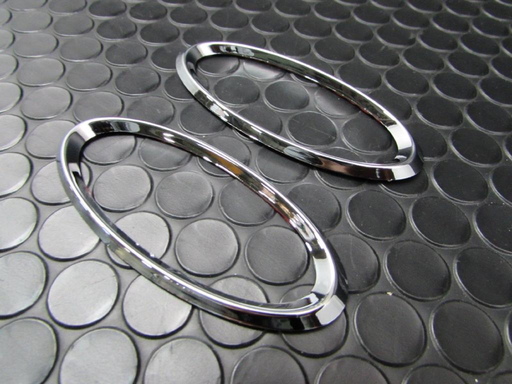 BRIGHTZ Chrome Side Marker Rings Type B for Cube Z12/NZ12 (SID-RIN-023) (Product Code 10987)