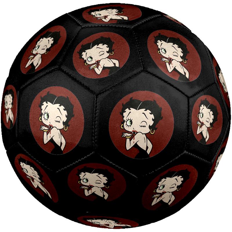 1pc Betty Boop Football, Standard Size 5 Soccer Ball, Suitable for Birthdays, Father's Day, Graduation Ceremonies, Perfect Gift for Sports Enthusiasts