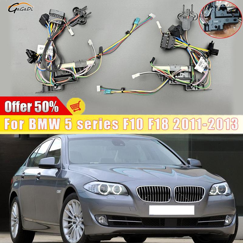 Car headlamp wiring harness suitable for BMW 5 series F10 F18 2011-2013 internal wiring harness replacement 523 525 528 535 530 Left light Non-AFS