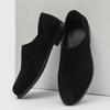 Summer for Daily Office Men's Lazy Shoes Patent Leather Slip - on Loafers  Anti - Slip Wear - Resistant Solid Color Dress Shoes