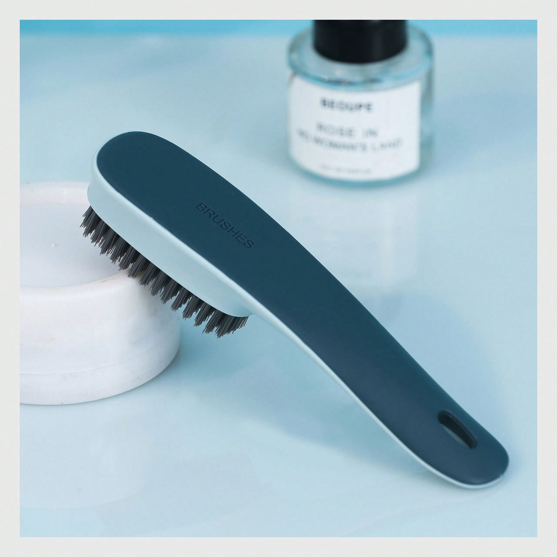 1pc Shoe Cleaning Brush,Shoe Cleaning Brush, Clothes Scrubbing Brush, Household Cleaning Tool one-size синий