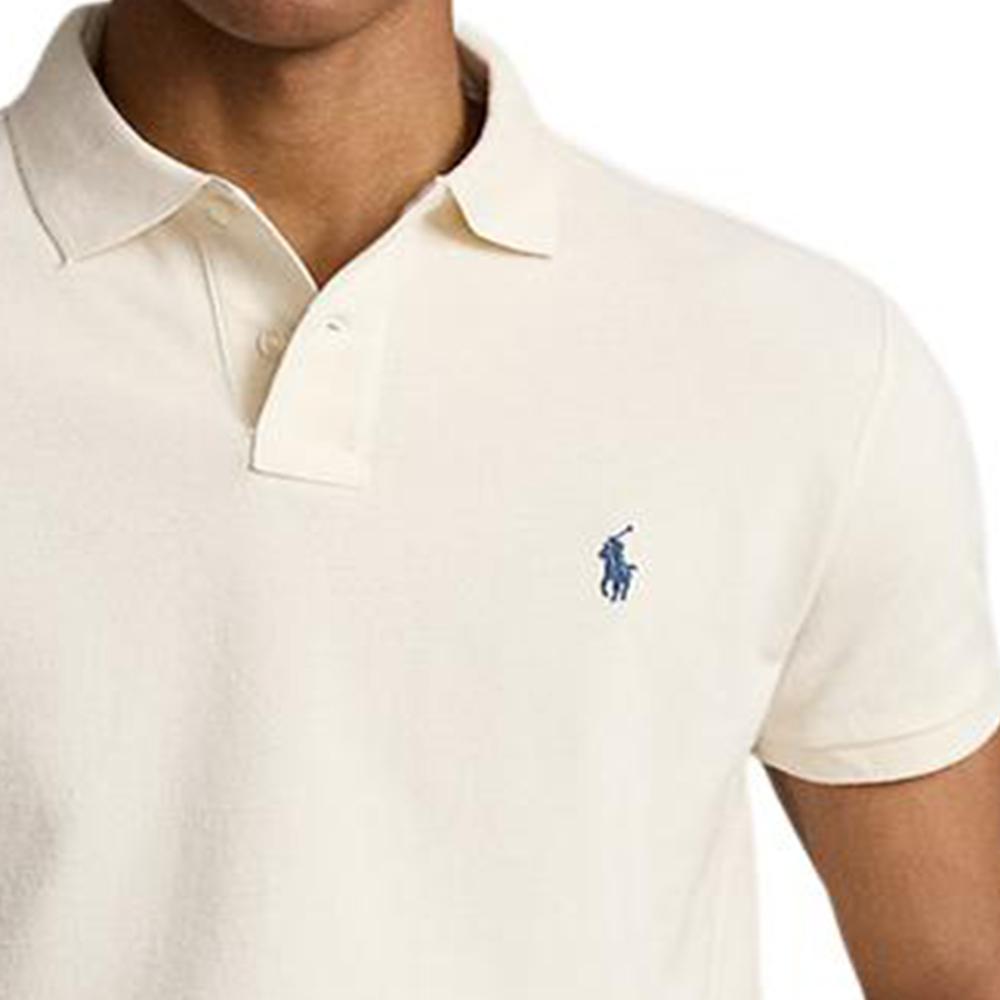 Polo Ralph Lauren FW24 Polo Shirt Men's Milk White MNPOKNI1N822959-101