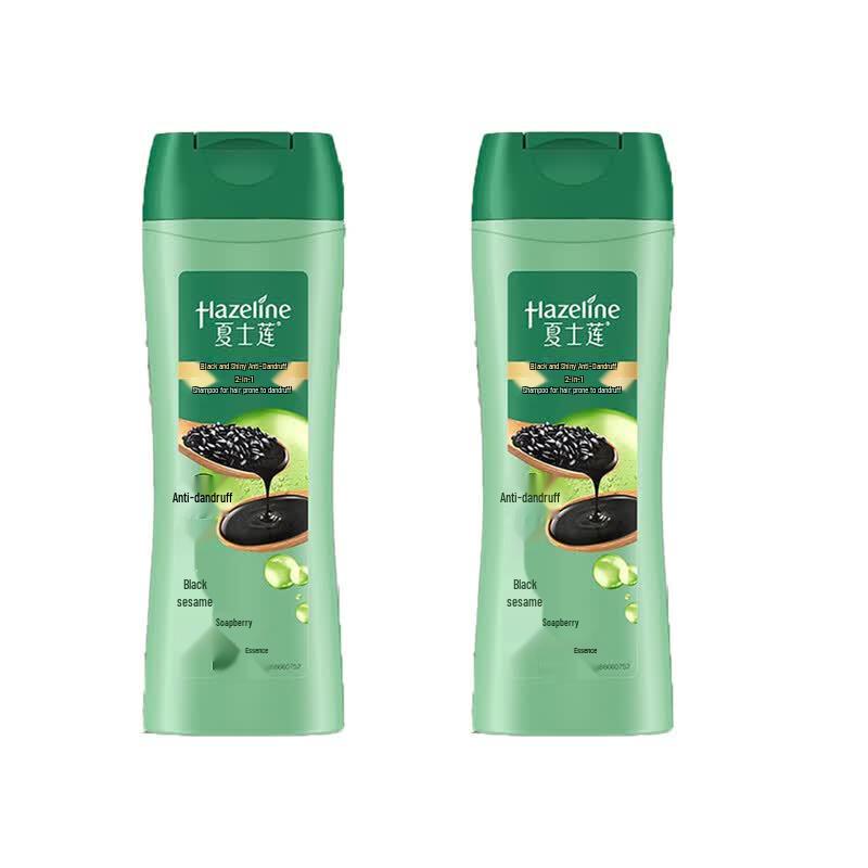 Hazeline Black Sesame & Sapindus Anti-Dandruff Shampoo (2x400g)