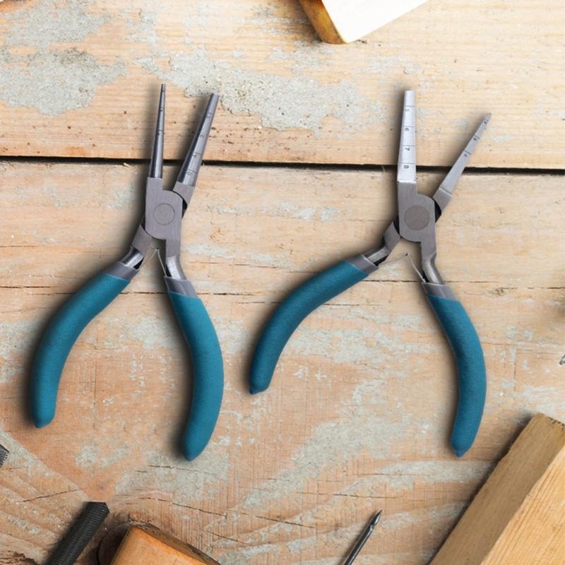 Versatile Wire Working Tool 2-8mm Diameters Jewelry Pliers for DIY Jewelry Making, Art Crafts, and Home Decorations
